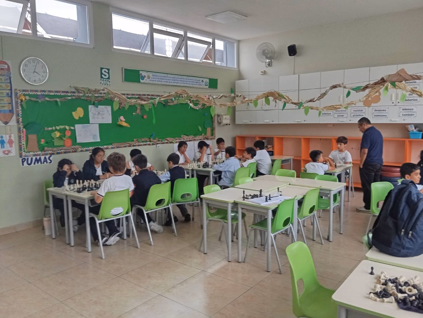 Match amistoso vs colegio Saint George